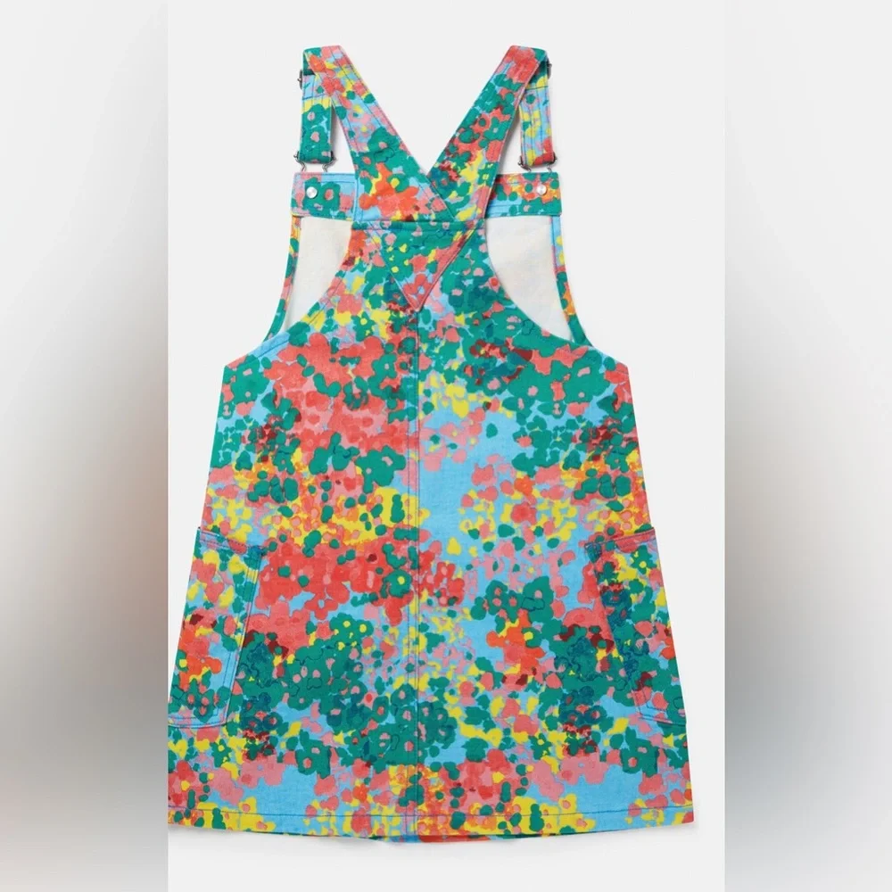 Stella McCartney Kids Floral Splash Dress - Picture 9 of 9